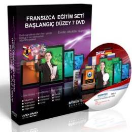 Fransızca Eğitim Seti Başlangıç Düzey Türkçe Anlatım 7 DVD