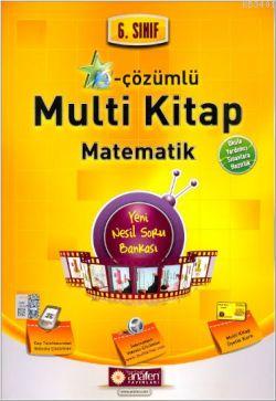 6.Sınıf E-Çözümlü Multi Kitap Matematik Soru Bankası Komisyon
