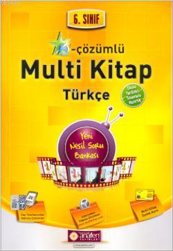 6.Sınıf E-Çözümlü Multi Kitap Türkçe Soru Bankası Komisyon