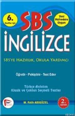 6.Sınıf SBS İngilizce Türkçe Anlatım M. Fatih Adıgüzel