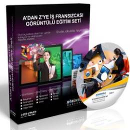 A'dan Z'ye İş Fransızcası Görüntülü Eğitim Seti 8 DVD
