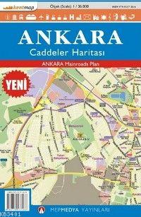 Ankara Caddeler Haritası Kolektif