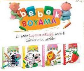 Bebek Kitapları Boyama Serisi (4 Kitap) Kolektif