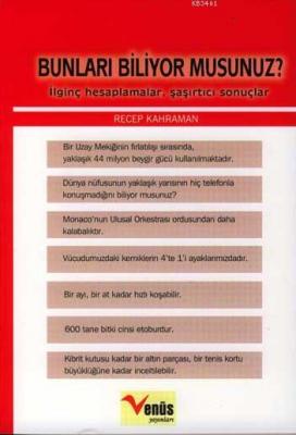 Bunları Biliyor Musunuz'