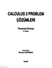 Calculus 2 Problem Çözümleri George B. Thomas