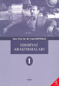 Edebiyat Araştırmaları 1 Mehmet Fuad Köprülü