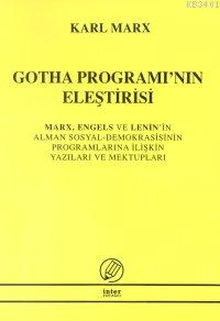Gotha Programı'nın Eleştirisi Mark, Engels ve Lenin'in Alman Sosyal De