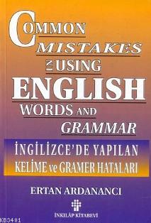 İngilizce'de Yapılan Kelime ve Gramer Hataları Ertan Ardanancı
