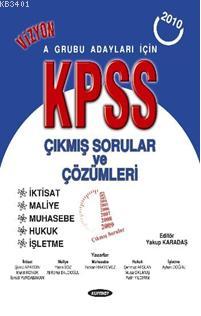 KPSS A Grubu Adayları İçin Çıkmış Sorular ve Çözümleri 2010 Komisyon