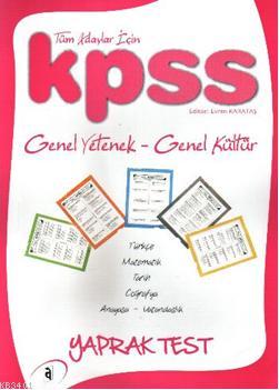 KPSS Genel Yetenek-Genel Kültür Evren Karataş
