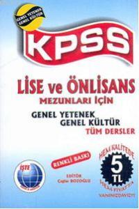 KPSS Lise - Ön Lisans Konu Anlatımlı Cep Kitabı Çağlar Bozoğlu