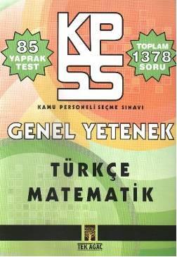 KPSS Genel Yetenek Türkçe Matematik Yaprak Test