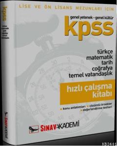 KPSS Hızlı Çalışma Lisans-Önlisans Konu Anlatımlı Tek Kitap Komisyon