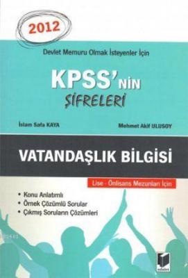 KPSS'nin Şifreleri Lise - Önlisans Vatandaşlık Bilgisi 2012 İslam Safa