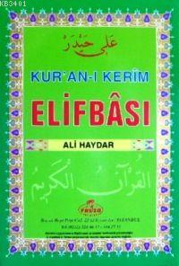 Kur'an-ı Kerim Elifbası (şamua) Ali Haydar