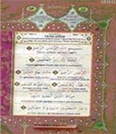 Kur'an-ı Kerim ve Kelime Meali (Renkli Lugatı ve İrab Kılavuzu-Cami Bo