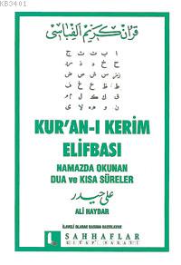 Kuran-ı Kerim Elifbası Ali Haydar