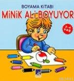 Minik Ali Boyuyor Boyama Kitabı ( 4 Adet Pastel Kalemli)