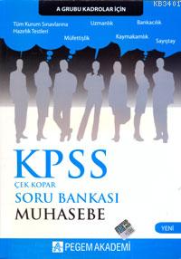 KPSS A Grubu Muhasebe Çek Kopar Soru Bankası 2013 Komisyon