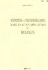 Mühendishane ve Üsküdar Matbaalarında Basılan Kitapların Listesi ve Bir Katolog
