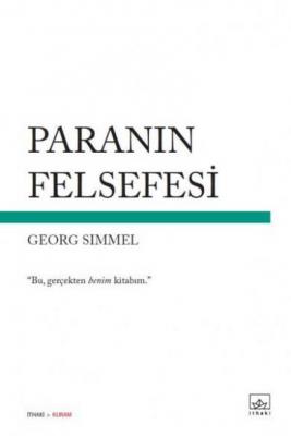 Paranın Felsefesi Georg Simmel