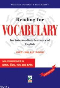 Reading For Vocabulary Ömer Faruk Cantekin