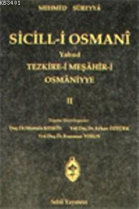 Sicil-i Osmani II Mehmed Süreyya