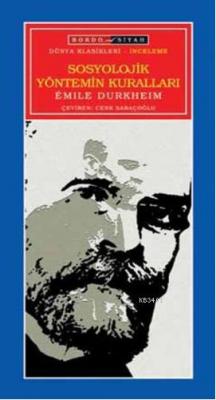 Sosyolojik Yöntemin Kuramları Emile Durkheim