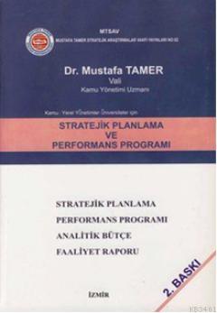 Stratejik Planlama ve Performans Programı Mustafa Tamer