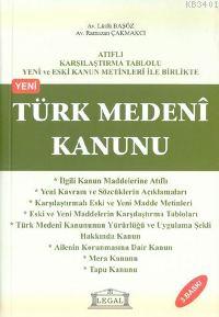 Yeni Türk Medenî Kanunu Lütfü Başöz