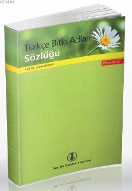 Türkçe Bitki Adları Sözlüğü Turhan Baytop