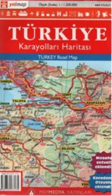 Türkiye Karayolları Haritası Kolektif