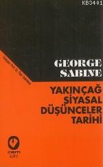 Yakınçağ Siyasal Düşünceler Tarihi George Sabıne