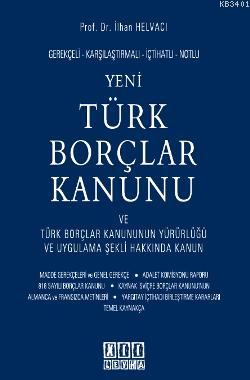 Yeni Türk Borçlar Kanunu İlhan Helvacı