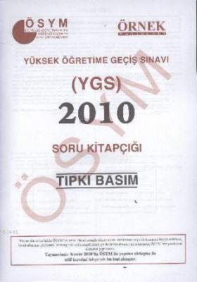 YGS 2010 Soru Kitapçığı Komisyon