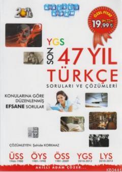 YGS Son 47 Yıl Türkçe Soruları ve Çözümleri Komisyon