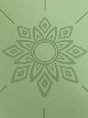 Sun Series Kaydırmaz 5mm Yoga Matı Soft Yeşil - Seri Sonu