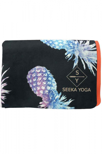 Mikrofiber Yüzeyli Travel Yoga Matı- Pineapple 1mm