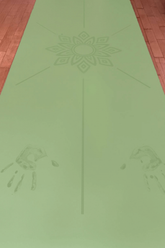 Sun Series Kaydırmaz 5mm Yoga Matı- Yeşil