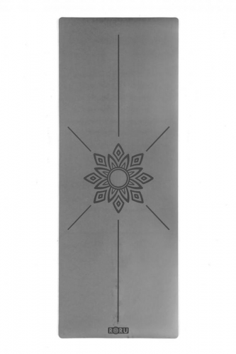 Sun Series 2.5mm Kaydırmaz Yoga Matı - Gümüş Gri